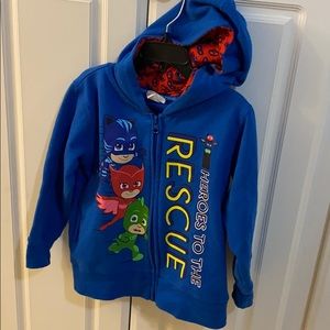 4T PJ Mask Jacket with Hood
